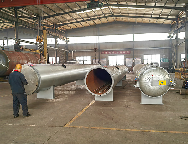 异形长胶管硫化罐